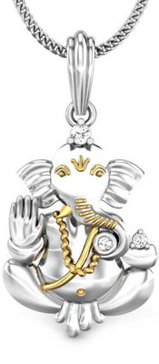 Candere Muktidaya 14K Diamond White Gold Pendant Candere Muktidaya 14K Diamond White Gold Pendant