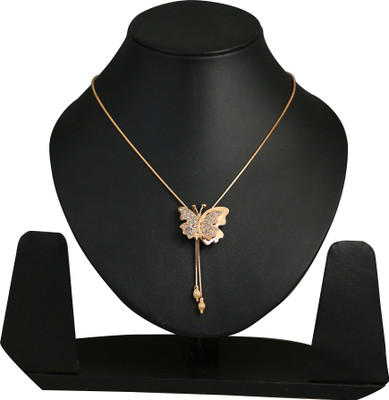 50% OFF on Touchstone Love Forever Yellow Gold Plated Alloy Pendant