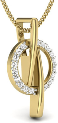 KuberBox Tapas Diamond Yellow Gold Pendant KuberBox Tapas Diamond Yellow Gold Pendant