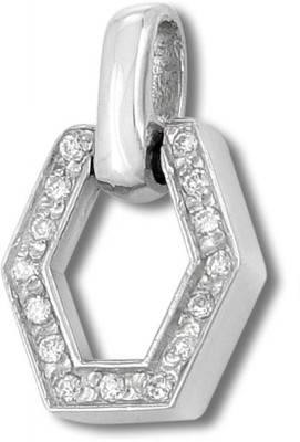 30% OFF on Exxotic Jewelz Trendy Fashion Rhodium Plated Silver Pendant