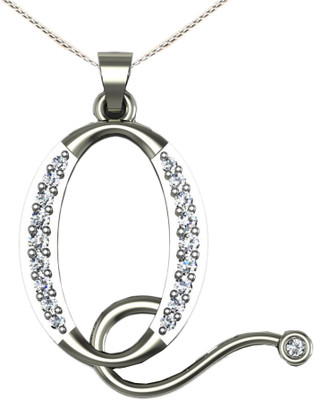 10% OFF on Suvam Jewels Rhodium Plated Zircon Sterling Silver Pendant 10% OFF on Suvam Jewels Rhodium Plated Zircon Sterling Silver Pendant