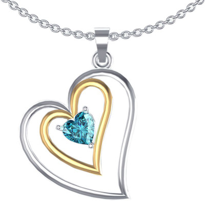 71% OFF on Suvarnadeep Rose Rhodium Plated Zircon Sterling Silver Pendant 71% OFF on Suvarnadeep Rose Rhodium Plated Zircon Sterling Silver Pendant