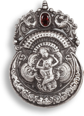 13% OFF on Silverwala Sterling Silver Plated Silver Pendant