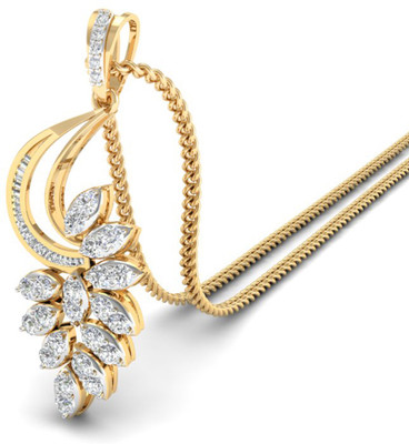 WearYourShine by PCJ The Silvina Diamond 18K Diamond Gold Pendant