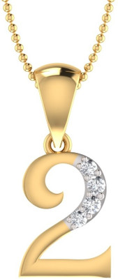 30% OFF on Bright Fashion Numbers Collection 18K Yellow Gold Plated Sterling Silver Pendant 30% OFF on Bright Fashion Numbers Collection 18K Yellow Gold Plated Sterling Silver Pendant