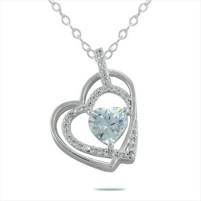 42% OFF on 925 Silver Love Forever Silver Pendant