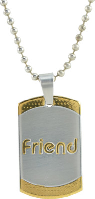 73% OFF on Diovanni friendship duality engraved designer necklace for men 24K Yellow Gold Plated Stainless Steel Pendant 73% OFF on Diovanni friendship duality engraved designer necklace for men 24K Yellow Gold Plated Stainless Steel Pendant