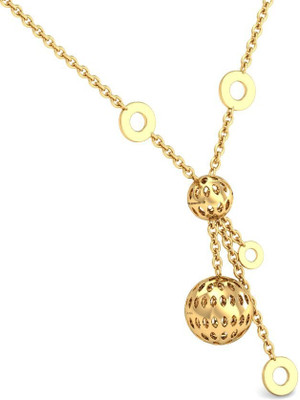 20% OFF on Aurobliss.com Forever Connected Sphere 18K Cubic Zirconia Yellow Gold Pendant