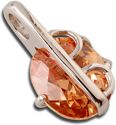 30% OFF on Exxotic Jewelz Designer Trendy Rhodium Plated Silver Pendant