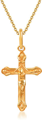 4% OFF on Karatcraftin Jehovah 22K Yellow Gold Plated Gold Pendant