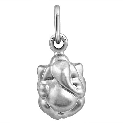 Kama Jewellery Ganeshji Silver Plated Silver Pendant