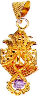 72% OFF on Jewelz Flower Shape Pendant Metal Pendant