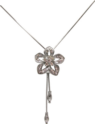 72% OFF on Jewelz Shining Flower Metal Pendant