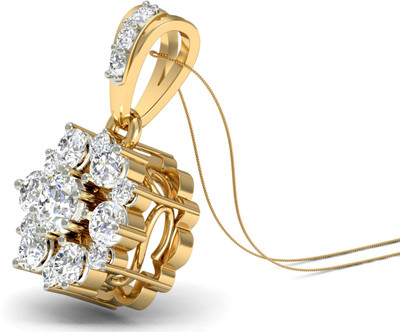 WearYourShine by PCJ The Zerrin Diamond 18K Diamond Yellow Gold Pendant