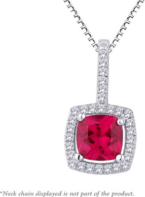 31% OFF on Peora Rhodium Plated Silver Pendant