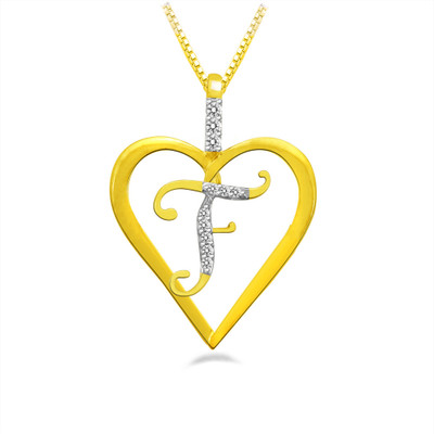 32% OFF on Sparkles Diamond Gold Pendant