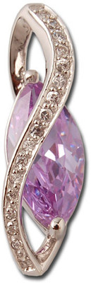 30% OFF on Exxotic Jewelz Royal Fashion Rhodium Plated Silver Pendant