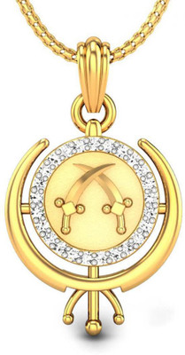 Candere Sadeep Khanda 14K Diamond Yellow Gold Pendant