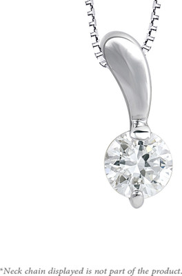 31% OFF on Peora Rhodium Plated Silver Pendant