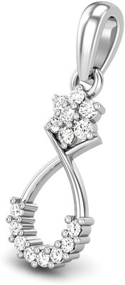 20% OFF on Candere Opal Star Diamond Rhodium Plated 14K White Gold Pendant