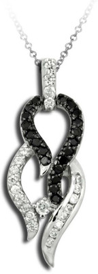 30% OFF on Exxotic Jewelz Diva Look Rhodium Plated Silver Pendant