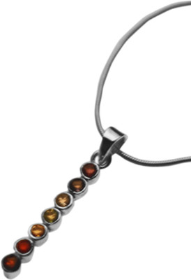 10% OFF on Blossoming Chakras Chakra Stick Sterling Silver Plated Silver Pendant