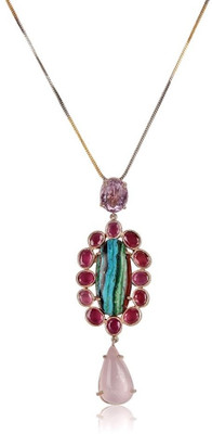 25% OFF on Lazreena Natural Stone Jewellery Limited Edition Collection Silver Pendant