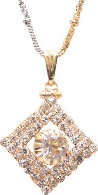 73% OFF on Camy Zircon Alloy, Metal Pendant