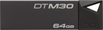 Kingston DTM30 64 GB  Pen Drive (Grey) 