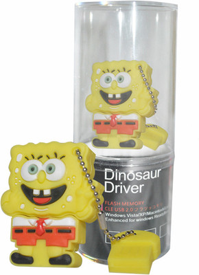 65% OFF on Dinosaur Drivers Sponge Bob 8 GB Pen Drive
