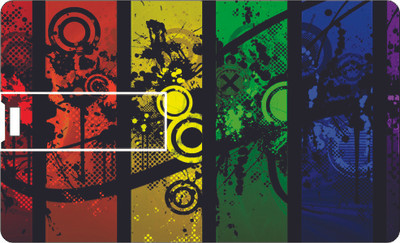 51% OFF on Printland Credit Card Colored 8 GB Pen Drive