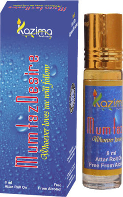 16% OFF on Kazima Attar Roll On Mumtaz Desire Apparel Concentrated Eau de Parfum - 10 ml