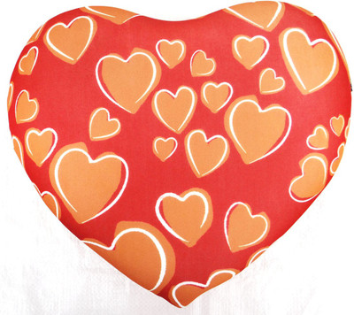 50% OFF on Squeezy Hush Micro Beads Printed Heart Cushion Travel Pillow