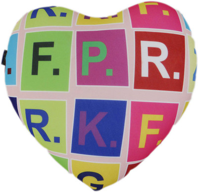 50% OFF on Squeezy Hush Micro Beads Printed Heart Cushion Travel Pillow