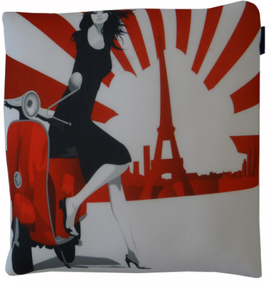 45% OFF on Squeezy Hush Micro Beads Printed Cushion Air Pillow