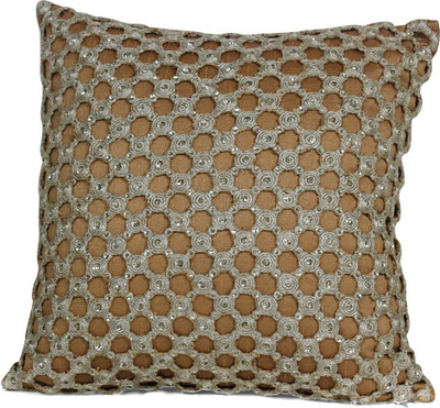 8% OFF on Furrball Bedspreads and More Embroidered Decorative Cushion