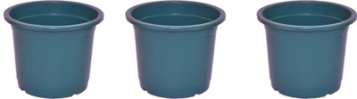 25% OFF on Blessed Plain Plant Container Set Pack of 3, Plastic 25% OFF on Blessed Plain Plant Container Set Pack of 3, Plastic