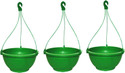 Go Hooked Basket Polythene Decorative, Hanging Plant Container Set: Plant Container Set