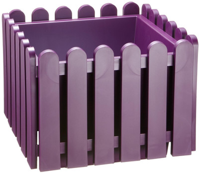 Emsa Landhaus Planter 38 Cm Violet Plant Container Emsa Landhaus Planter 38 Cm Violet Plant Container