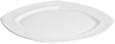 Fabulloso Square Meal Platter Large Solid Bone China Plate White, Pack of 1 Fabulloso Square Meal Platter Large Solid Bone China Plate White, Pack of 1
