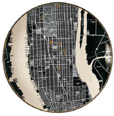 30% OFF on Seletti Twd-New York Solid Porcelain Plate Black, Pack of 1 30% OFF on Seletti Twd-New York Solid Porcelain Plate Black, Pack of 1