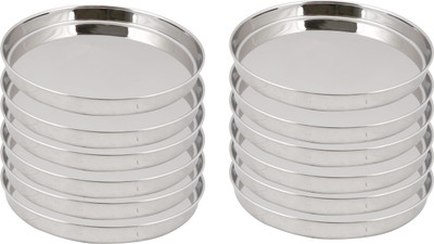 29% OFF on Ndura Khumcha Coil 11 Solid Stainless Steel Plate Set Silver, Pack of 12 29% OFF on Ndura Khumcha Coil 11 Solid Stainless Steel Plate Set Silver, Pack of 12
