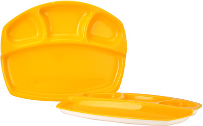 41% OFF on Saflona Simple and Elegant Solid Plastic Plate Set Yellow, Pack of 2 41% OFF on Saflona Simple and Elegant Solid Plastic Plate Set Yellow, Pack of 2