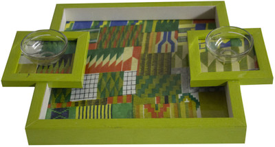 52% OFF on Bodhitree BTTS Solid Wood Tray Green, Pack of 1 52% OFF on Bodhitree BTTS Solid Wood Tray Green, Pack of 1