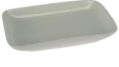 Devnow Ceramics Simple Solid Ceramic Tray White, Pack of 1 Devnow Ceramics Simple Solid Ceramic Tray White, Pack of 1