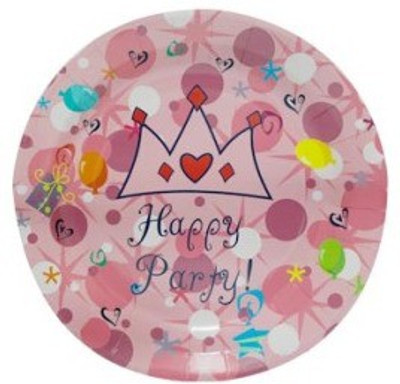 20% OFF on Smartcraft Princess Tiara Solid Paper Plate Pink, Pack of 10 20% OFF on Smartcraft Princess Tiara Solid Paper Plate Pink, Pack of 10