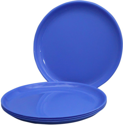 5% OFF on SKI Homeware Microsafe Round 12 inch Solid Plastic Plate Set Blue, Pack of 6 5% OFF on SKI Homeware Microsafe Round 12 inch Solid Plastic Plate Set Blue, Pack of 6