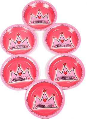 24% OFF on Funcart Princess Crown Theme 7 Inch Printed Paper Plate 24% OFF on Funcart Princess Crown Theme 7 Inch Printed Paper Plate