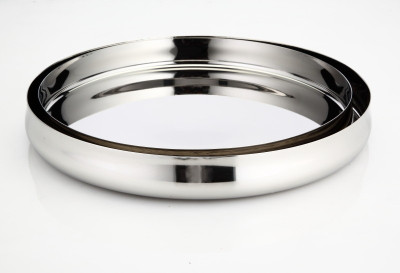 34% OFF on Ndura NDBuldg1313 Solid Stainless Steel Plate Set Silver, Pack of 2 34% OFF on Ndura NDBuldg1313 Solid Stainless Steel Plate Set Silver, Pack of 2