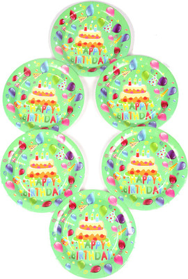 50% OFF on Funcart Frolic Birthday Theme 7 Inch Printed Paper Plate 50% OFF on Funcart Frolic Birthday Theme 7 Inch Printed Paper Plate